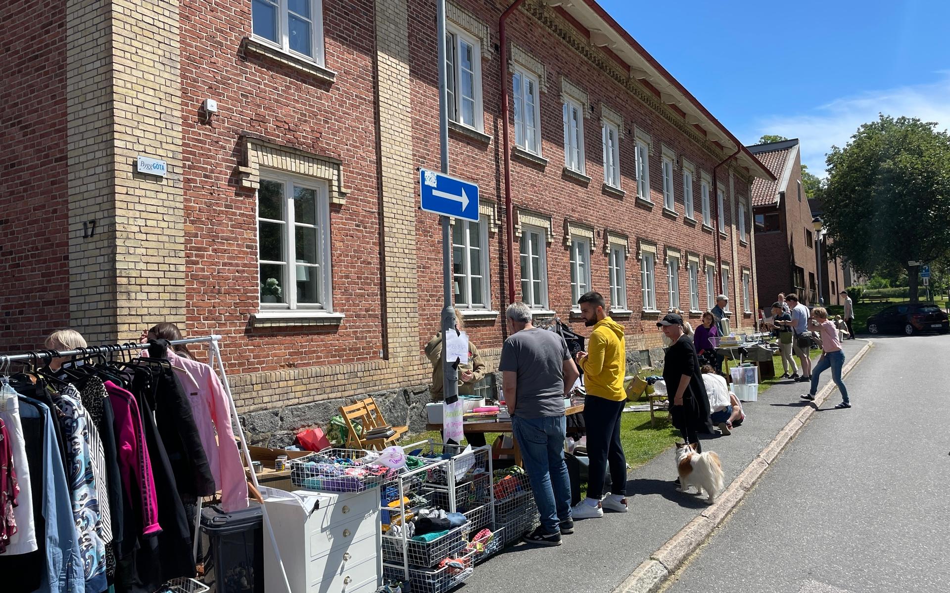 Tanken är att promenadloppisen ska bli återkommande.