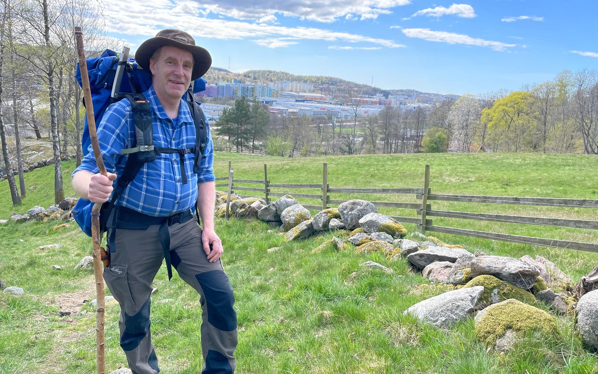 Carl Axel Ridderstad är en av ledarna från Partille som arrangerar lägret, tillsammans med ledare från Mölnlyckes förening. 