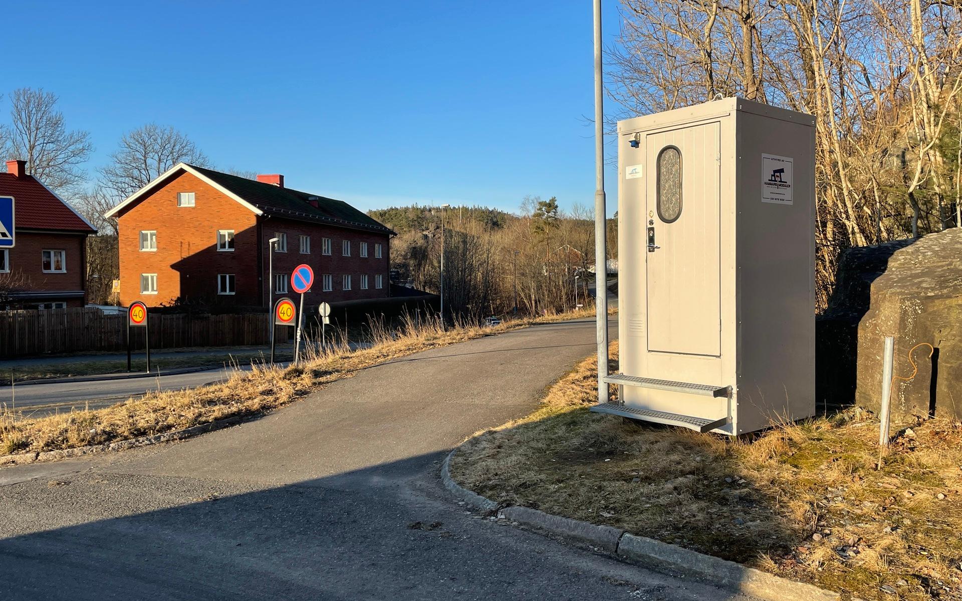 Bortanför vändzonen för bussarna i Jonsered kan det komma upp en pausbod under hösten, om ansökan okejas av kommunen vill säga.