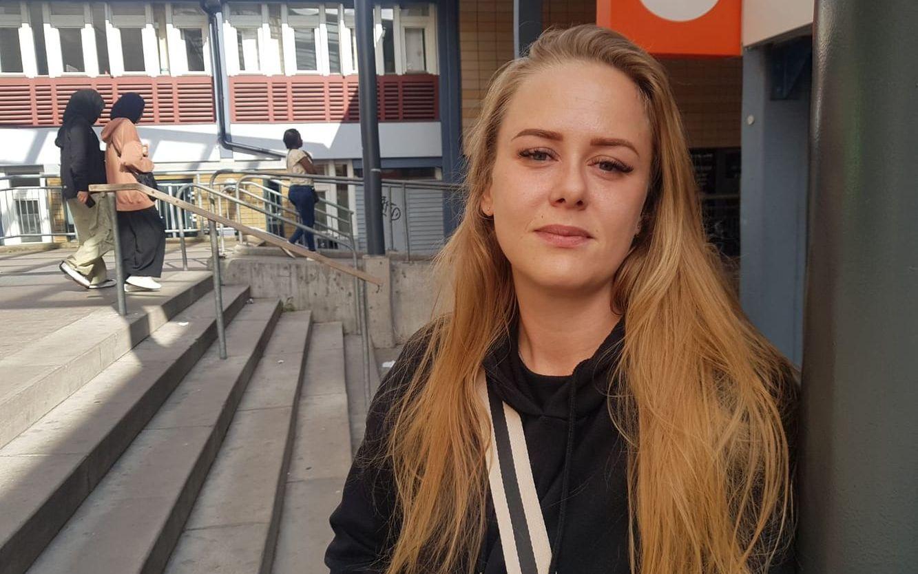 Rebecca Hovde tänkte handla på Willys men det blev ingenting med det.