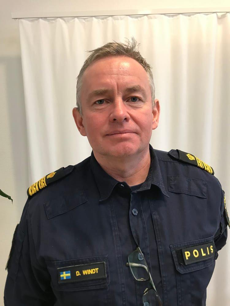 Dan Windt, polischef i lokalpolisområde Göteborg syd, som är en del av Polisregion Väst. Arkivbild.