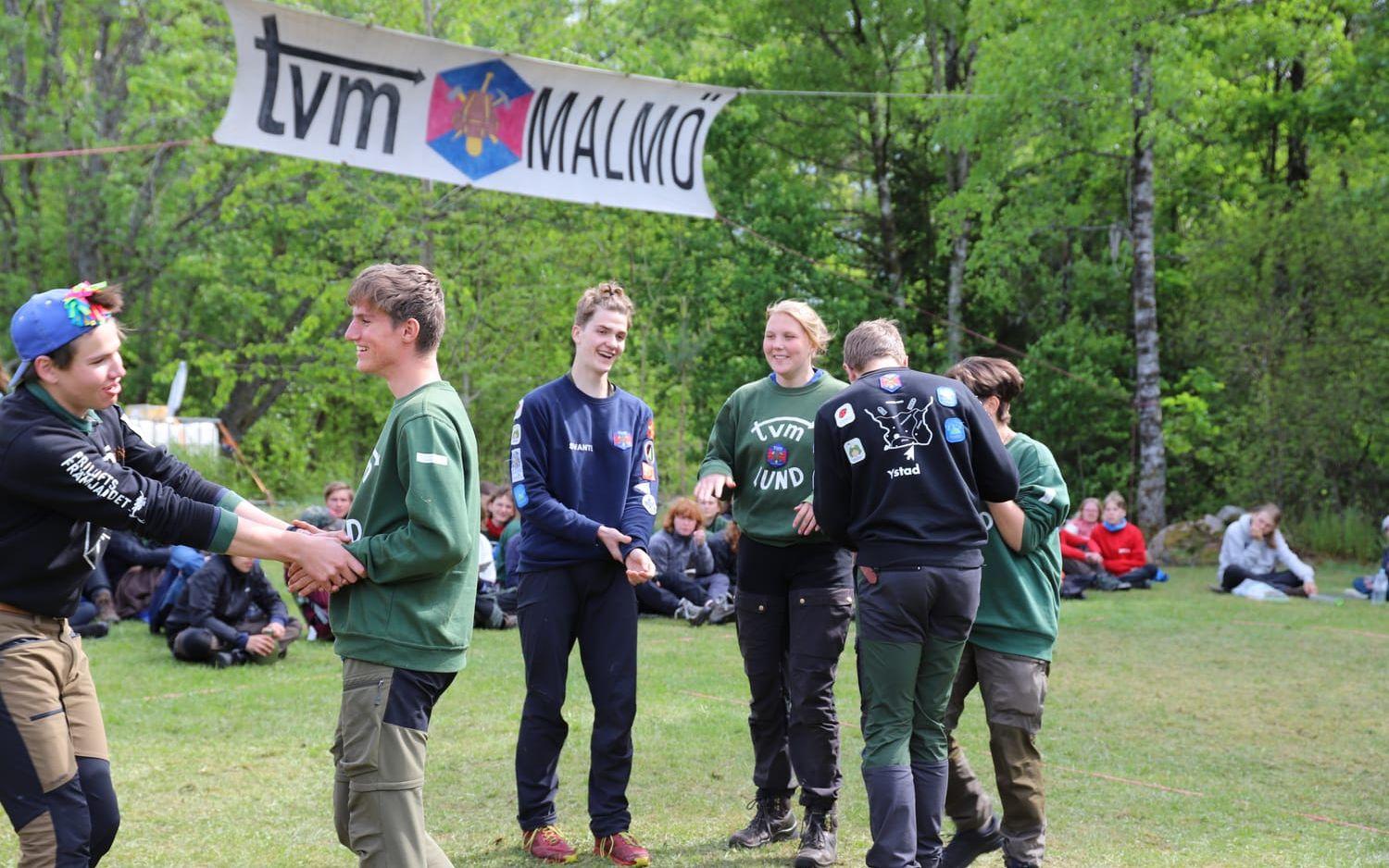 Deltagarna kom från alltifrån Säffle till Lund och Staffanstorp. 