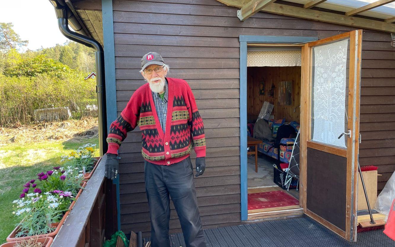 ”Det är att göra hela tiden”, säger Alf Rosén som tog över sin lott av en bekant sedan ett halvår.